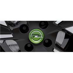 Enjoliveur de moyeu de roue, rond - Matcha Green