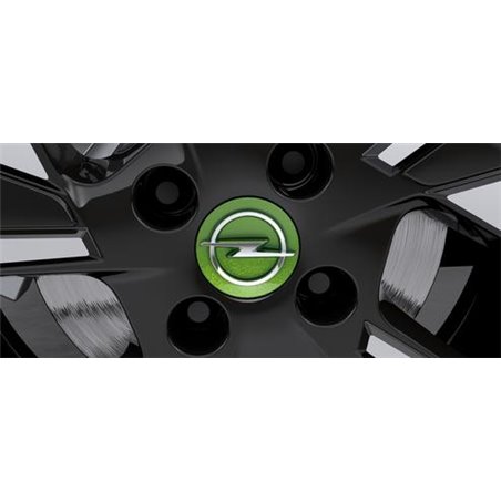 Enjoliveur de moyeu de roue, rond - Matcha Green