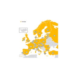 Carte de navigation pour Navi 950 IntelliLink, Europe, La Russie & La Turquie 2018
