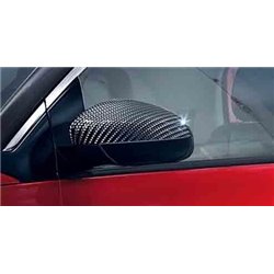 Coques de rétroviseurs extérieurs, design carbone