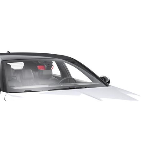 Coque de rétroviseur intérieur, Kardio Red