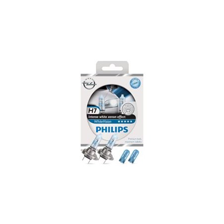 Philips WhiteVision, ampoules halogènes H7
