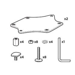 Adaptateur T-Track Thule 881