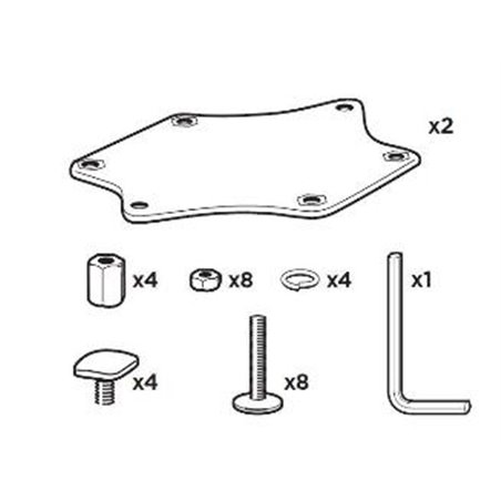 Adaptateur T-Track Thule 881