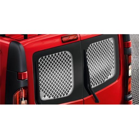 Grille de protection de vitre, porte latérale